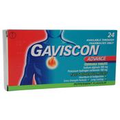 Gaviscon Advance Chewable tablets x 24 -  For Indigestion image