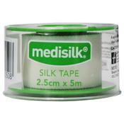 Medisilk Adhesive First Aid Tape 2.5cm x 5m image