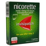 Nicorette InvisiPatches 10mg x 7 - Nicotine Patches image