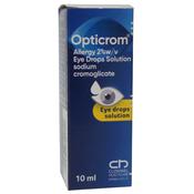 Opticrom Cromoglicate Hayfever / Allergy Eye drops x 10ml image