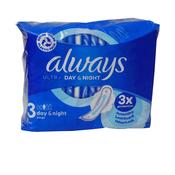 Always Ultra Day and Night Pads x 9  - Blue image
