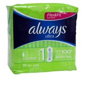 Always Ultra Pads Normal x 15 Light Green image