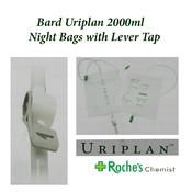 Bard Uriplan Urine Night Bag 2000ml with Lever Tap x 10