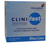 Clinifast Tubular Bandage Blue Line - For Large Limbs image