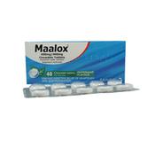 Maalox Chewable Peppermint flavour Tablets x 40 for Indigestion image