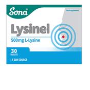Sona Lysinel 500mg tablets - 5 day course for cold sores image