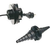Tradux pipe or cable entry/exit for ponds and reservoirs
