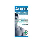Actifed Nasal Congestion 30Mg/1.25Mg Liquid 100Mg image