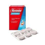 Rennie Peppermint 680Mg 80Mg Chew Tablets 24Tablets image