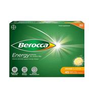 Berocca Energy Effervescent Orange 45 Tablets image