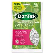 Dentek Eco Friendly Complete Clean Back Teeth Flossers 75 Pack
