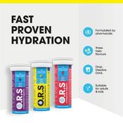 O.R.S Oral Hydration Strawberry 12 Tablets
