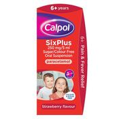 Calpol Six Plus 250Mg 5Ml Sugar Free Oral Suspension 140Ml