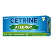 Cetrine Allergy Relief Antihistamine 10Mg 30 Tablets
