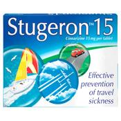 Stugeron Travel Sickness 15 Tablets