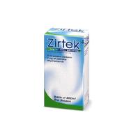 Zirtek Liquid Cetirizine 1Mg/Ml Oral Solution 200Ml image