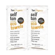 Tan Organic Eco Towels 2Pk