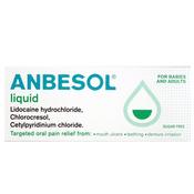 Anbesol Anaesthetic Antisepticoral Solution 10Ml