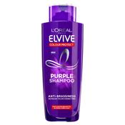 L'oreal Elvive Colour Protect Purple Anti-Brassiness Shampoo 200Ml