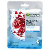 Garnier Moisture Bomb Tissue Mask Pomegranate Hydrating Face Mask