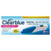 Clearblue Digital Pregnancy Test With Weeks Indicator 2 Pack image