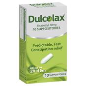 Dulcolax 10Mg Suppositories 12 Pack