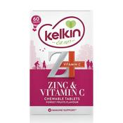 Kelkin Vitamin C + Zinc Forest Fruit Chewable Tablets 60S image