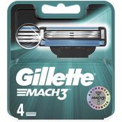 Gillette Mach3 Mens Razor Blade Refills 4 Pack image
