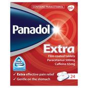 Panadol Extra Pain Relief 500Mg 24 Tablets image