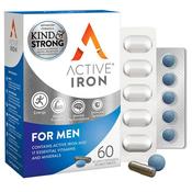 Active Iron &amp; B Complex Plus For Men - 60 Pack