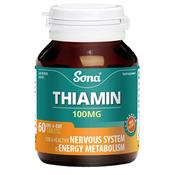 Sona Thiamin 100Mg 60 Tablets