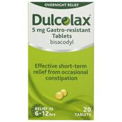 Dulcolax 5Mg Gastric Resistant 20 Tablets