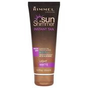 Sunshimmer Instant Tan Water Resistant Light Matte 125Ml