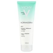 Vichy Normaderm 3 In 1 Cleanser, Scrub And Mask 125Ml