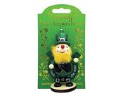 Lucky the Irish Leprechaun with a Lucky Horseshoe