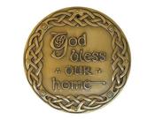 God Bless Our Home Bronze Wall Plaque image