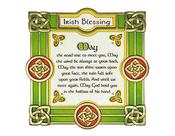 Celtic Spirit Irish Blessing Wall Plaque