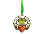 Celtic Spirit Claddagh Ring Ornament