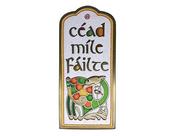 Celtic Spirit Cead Mile Failte Wall Plaque image