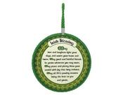 Shamrock Spiral Blessing Rope Plaque image