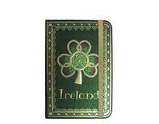 Celtic Notes Shamrock Spiral Notebook image