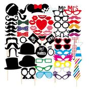 Wedding Photo Props (58pc)