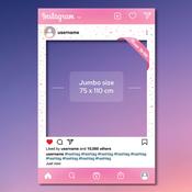 HEN Instagram Frame Prop - JUMBO