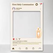Holy Communion / Confirmation day Instagram Frame Prop