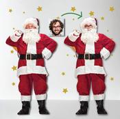 "Santify Surprise" - 6ft Lifesize Customisable Santa Cut Out
