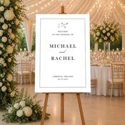 Wedding - Welcome Sign / Welcome Board