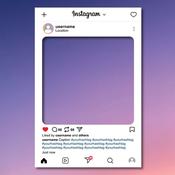 Instagram Frame Cut Out Photo Prop