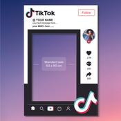 TIKTOK - Photo Prop Frame