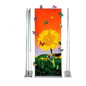 Double Sided Roll-Up Stand