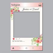 Wedding flower Instagram Photo Prop